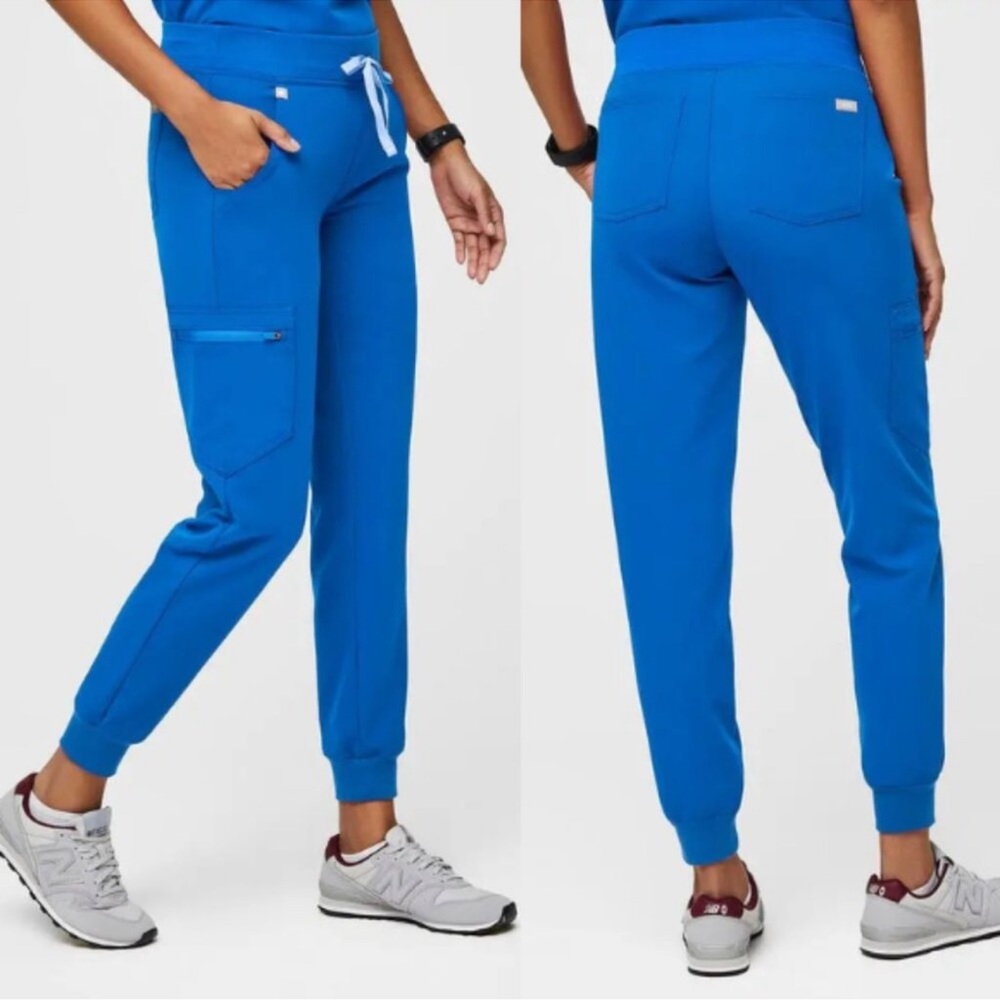 FIGS Women's Zamora Jogger Scrub Pants Royal Blue XS